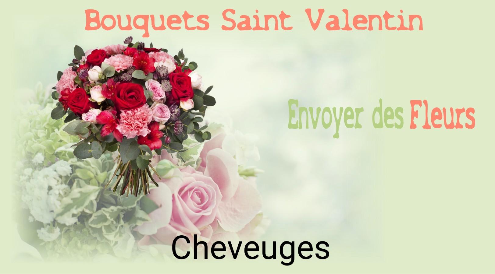 Roses de Saint-Valentin livrées à Cheveuges